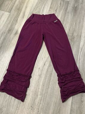 Matilda Jane Paint By Numbers Plum Ruffle Pants